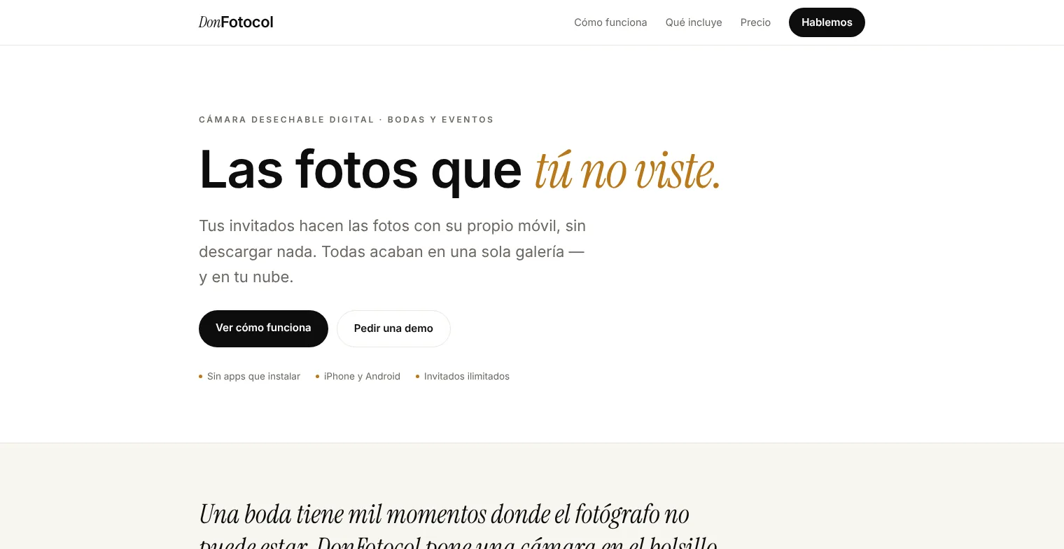 Portada de DonFotocol: las fotos que tú no viste